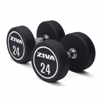 Гантели уретановые ZIVA ZXP-DBPU-8632 6 кг (пара)